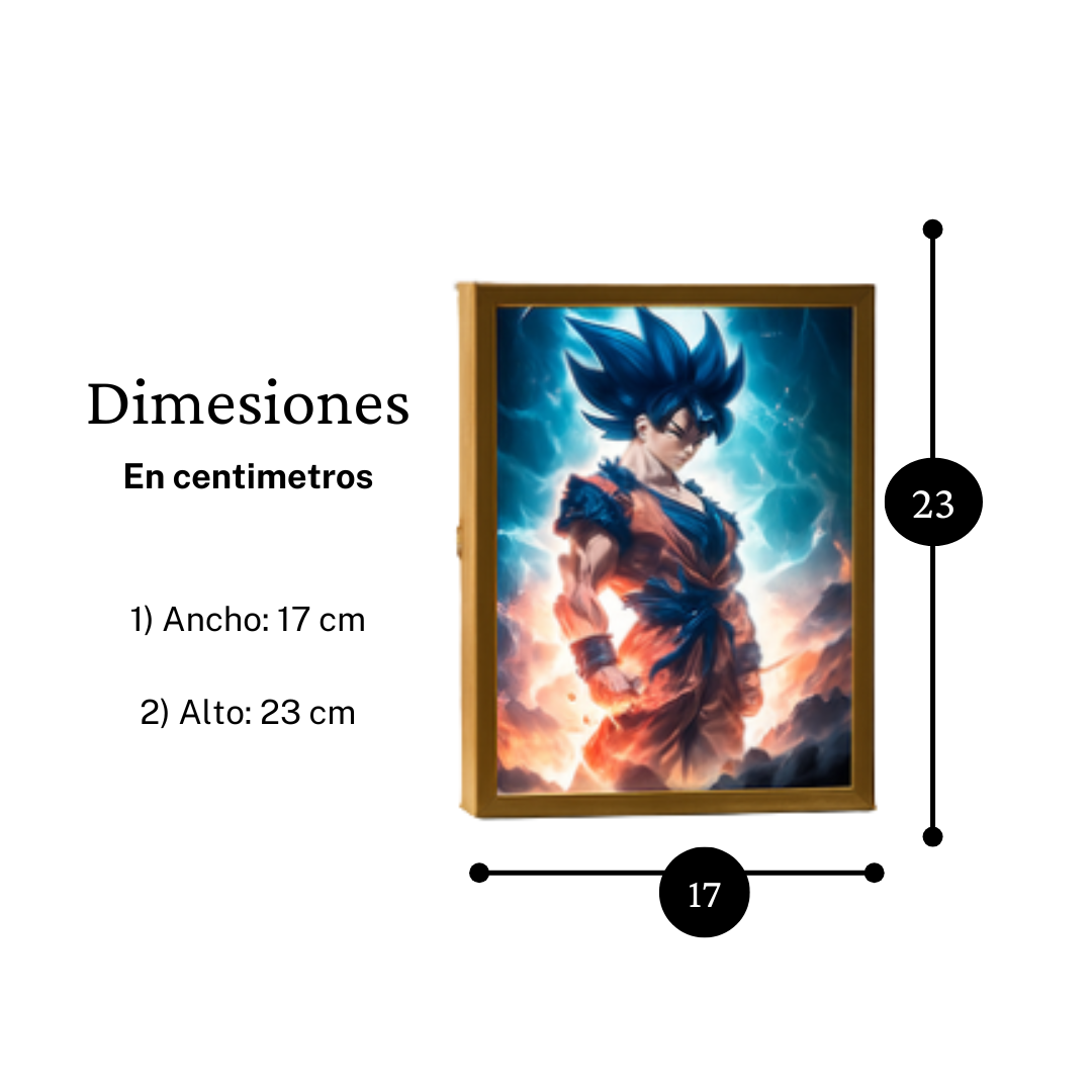 Cuadro LED Anime